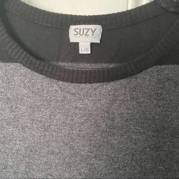 Suzy shier striped sweater dress size large - Picture 4 of 4